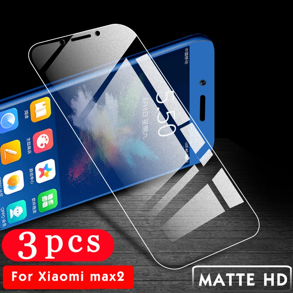 Закаленное стекло для xiaomi mi mix 2s 3 шт. Защитная пленка MAX 2 экрана телефона