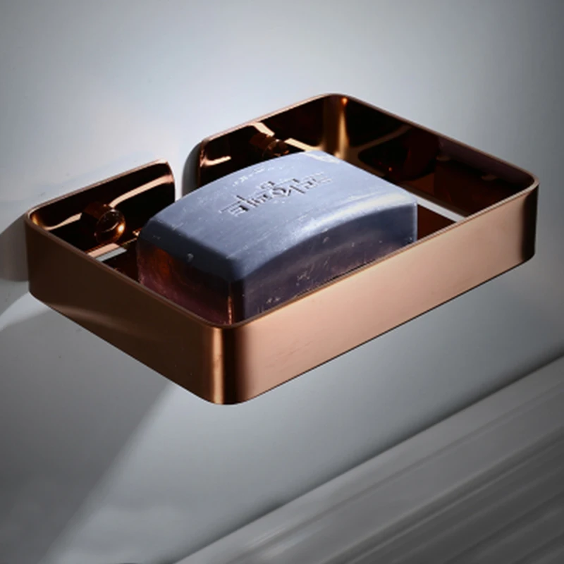 Держатель для мыла из нержавеющей стали 304 цвета розового золота/черного/белого