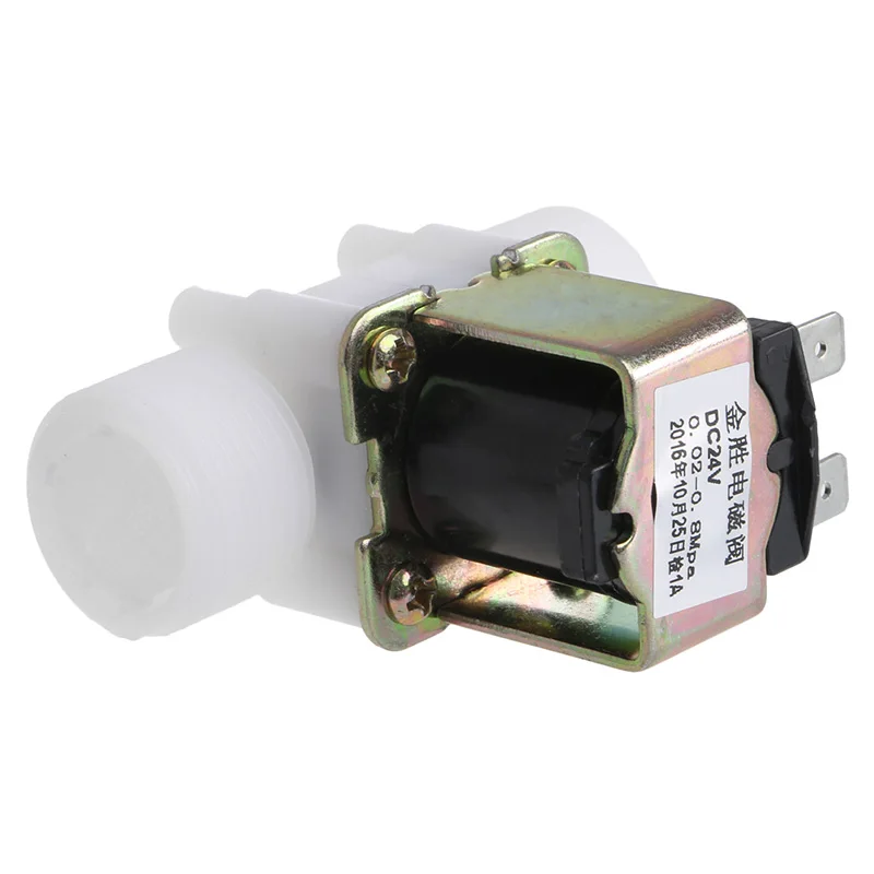 

3/4\" DC 24V PP N/C Electric Solenoid Valve Water Control Diverter Device R9UC