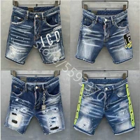 2021 new design dsquared2 short jeans biker jeans homme ripped coolguy d2 jeans dsq2 womenmens pants