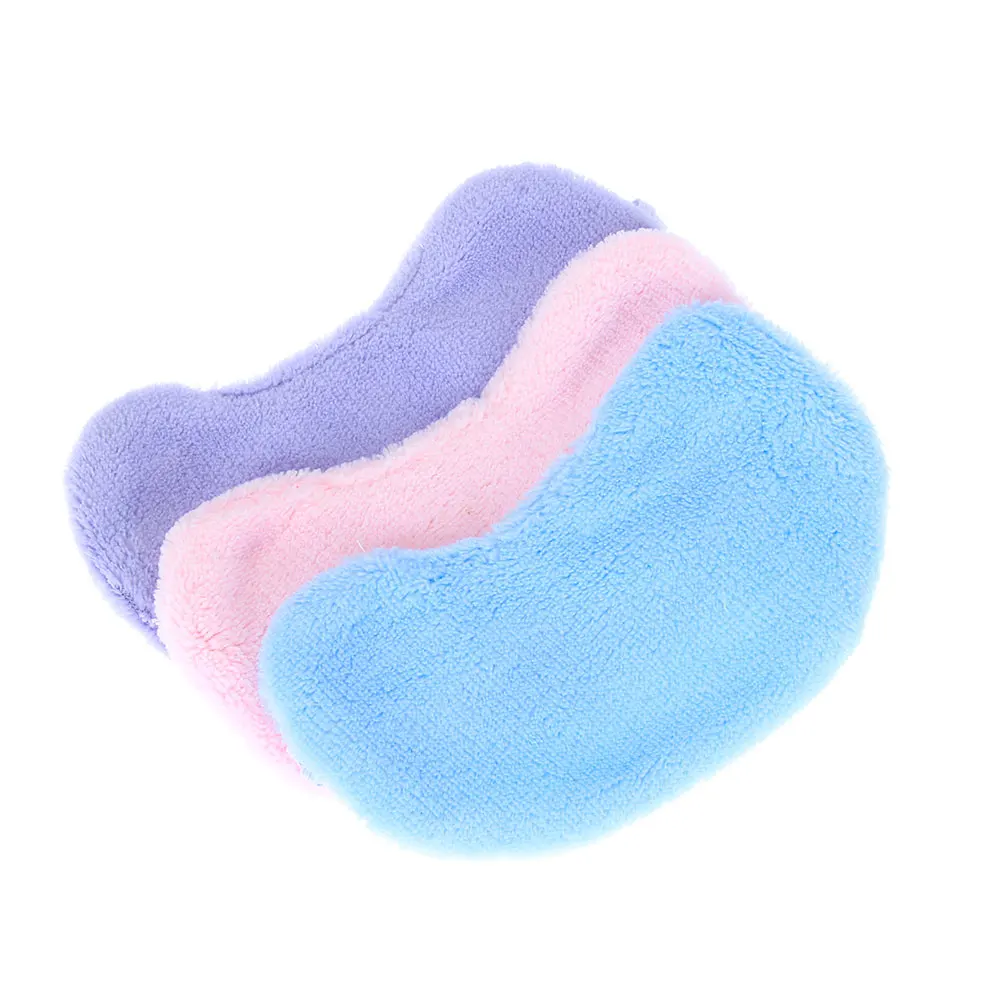 1pc color random Повязка на глаза, супер мягкая плюшевая мультяшная облачная повязка на глаза, маска для глаз, милые ресницы, тени для сна, мягкие маски для глаз, повязка на глаза, подарок - Цвет: 1pc color random