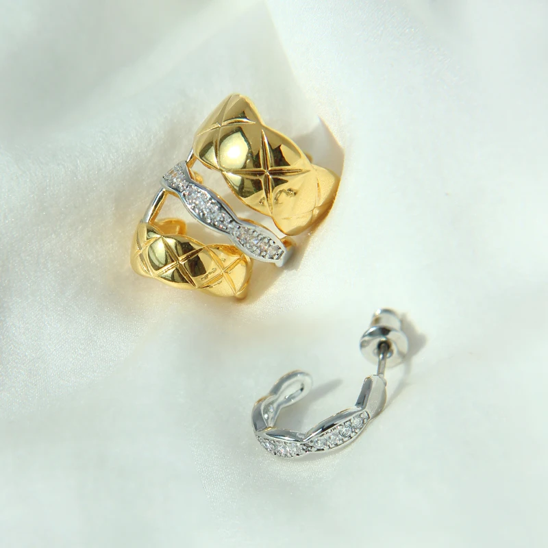 Тонкие серьги GHIDBK в стиле Звезд набор уникальных дизайнерских сережек ручной