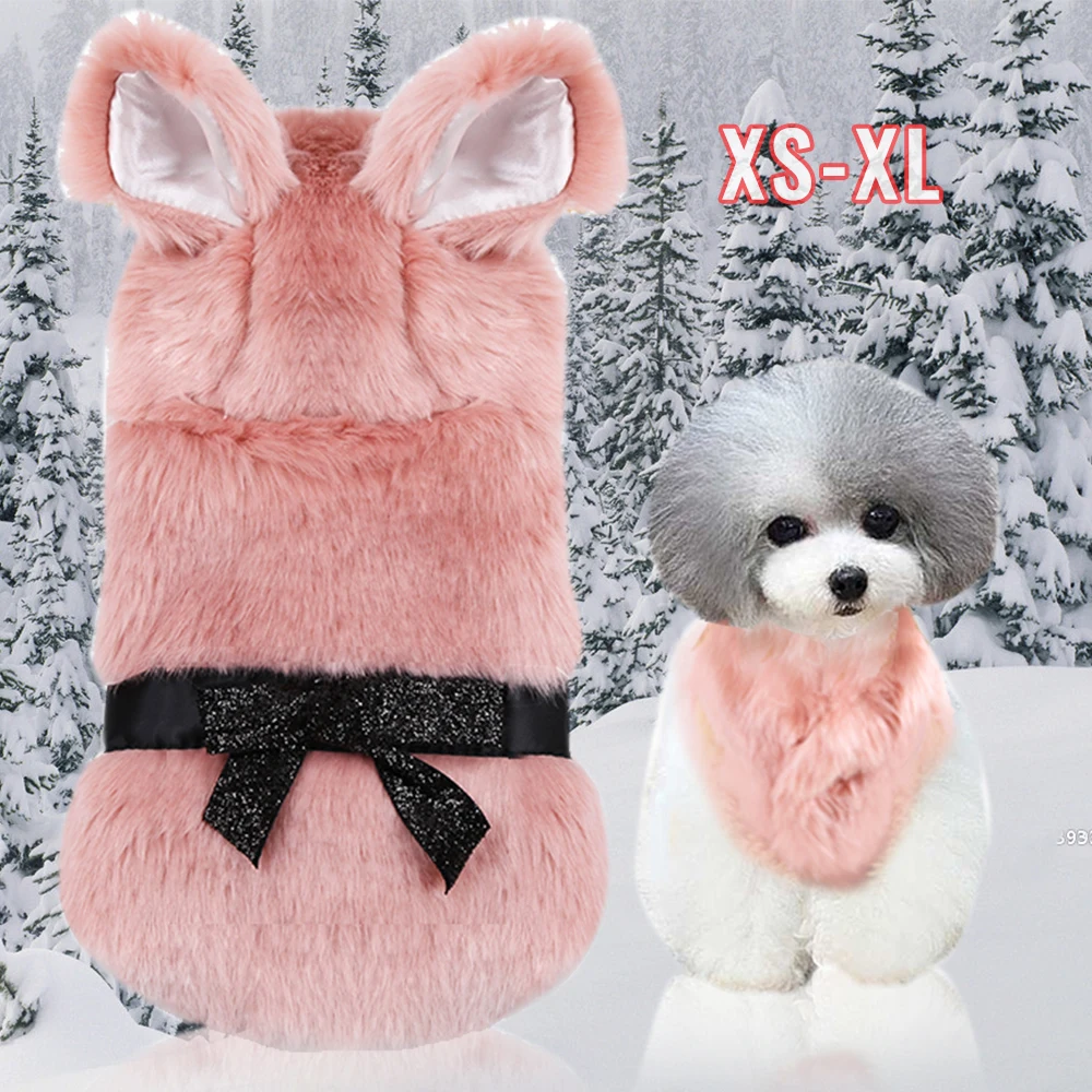 Winter Pet Dog Clothes Cute Dog Hoodie Dogs Coat Jacket Cotton Ropa Perro French Bulldog Clothing For Dogs Pets Clothing