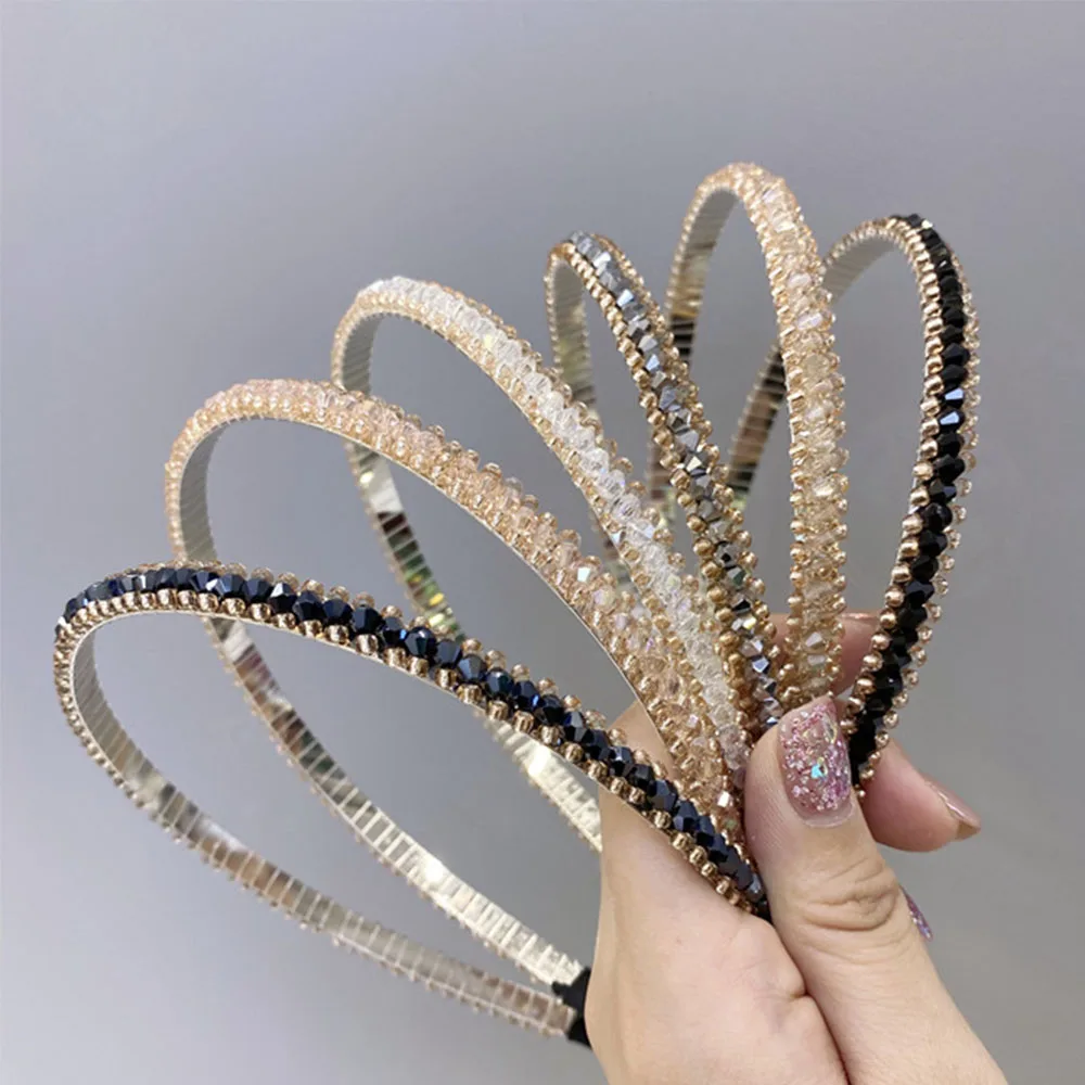 Новая повязка на голову с кристаллами супер фея Полные Стразы обручи для волос