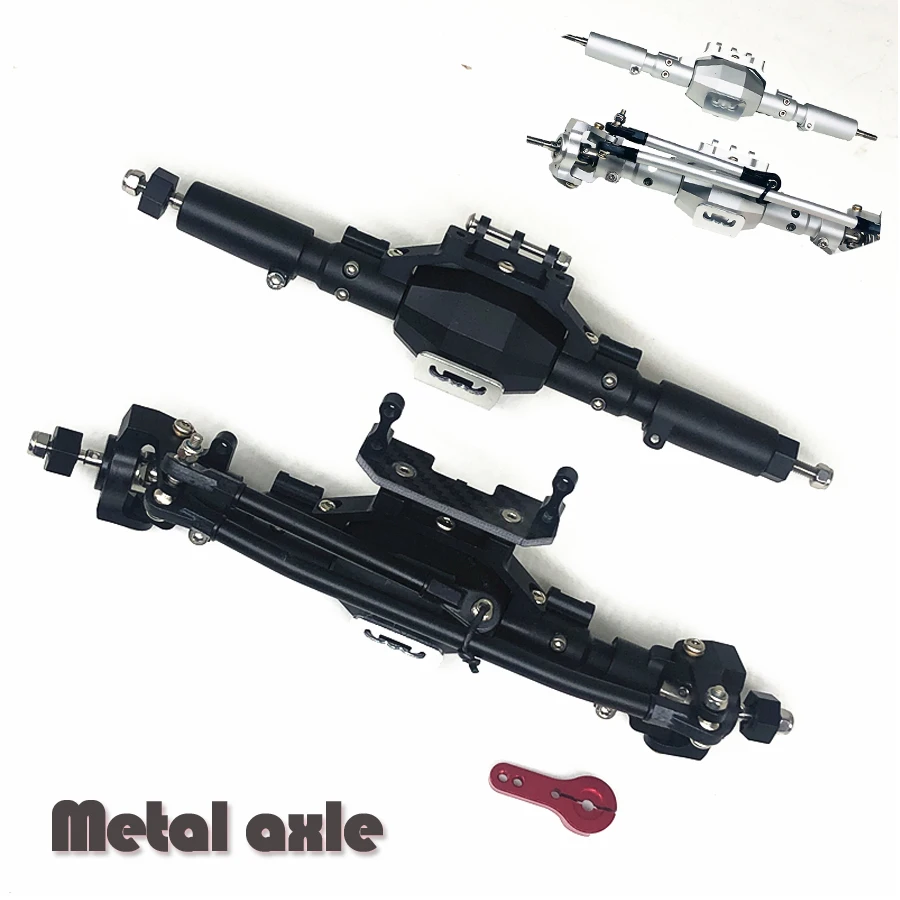 Комплект металлических передних и задних осей с ЧПУ для радиоуправляемых