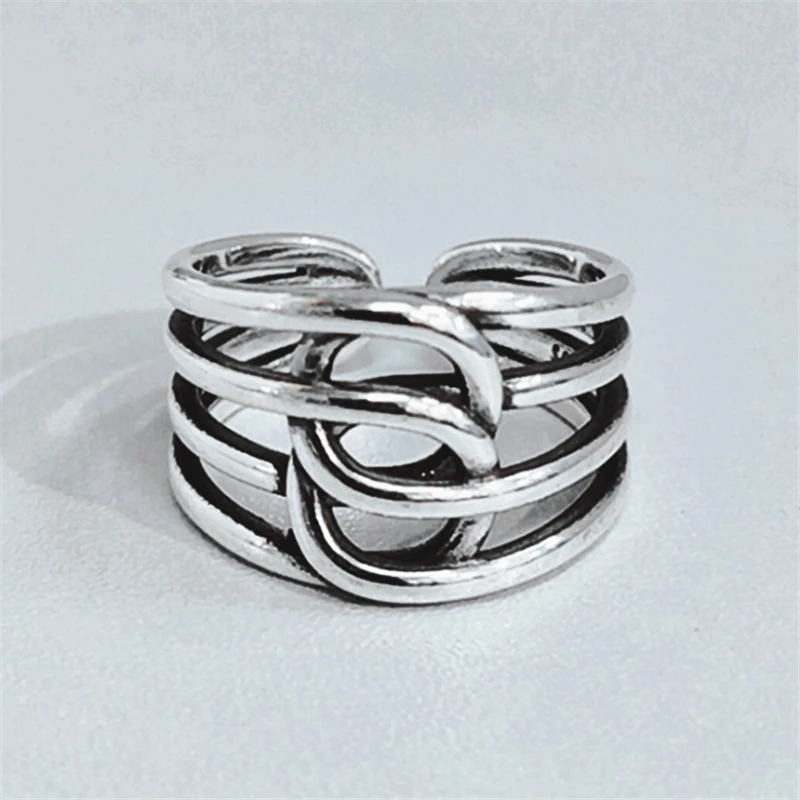Женское Винтажное кольцо многослойное Кольцо большого размера с крестом 2019 |