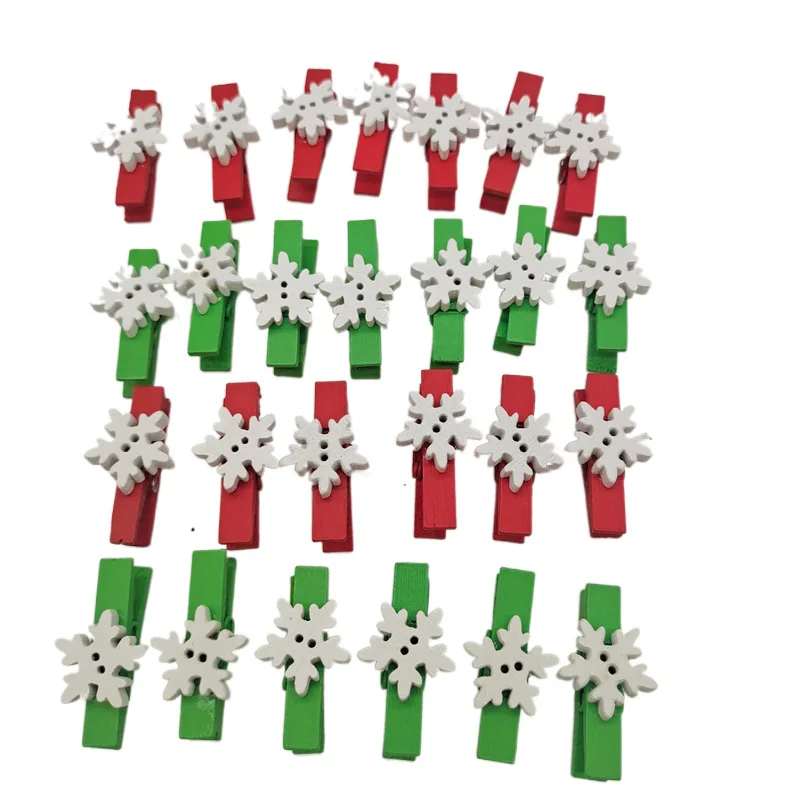 

10 шт. рождественские деревянные зажимы «сделай сам», прищепки для фото, декоративные маленькие зажимы для стен, для дома, школы, художествен...