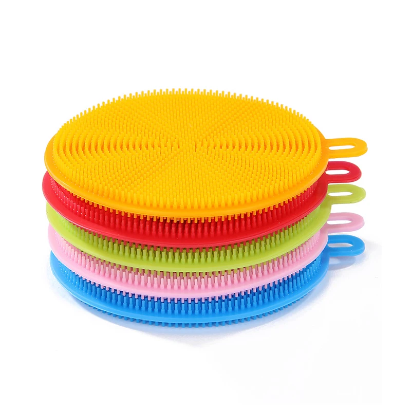 Magic Cleaning Brushes Silicone Dish Bowl Scouring Pad Pot Pan Easy to clean Wash Kitchen | Дом и сад