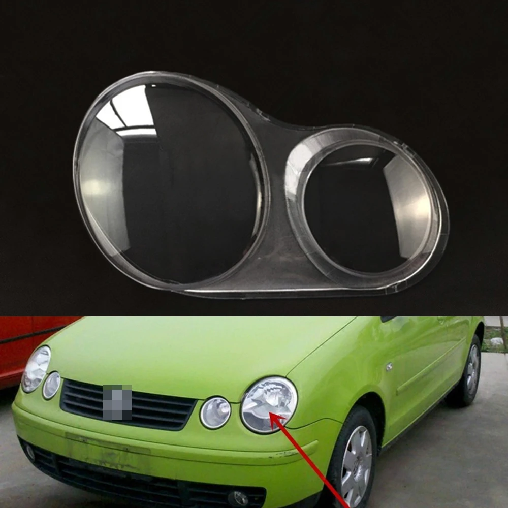 Прозрачная крышка для автомобильной фары Volkswagen VW Polo 2002 2003 2004 2005|Корпус| |