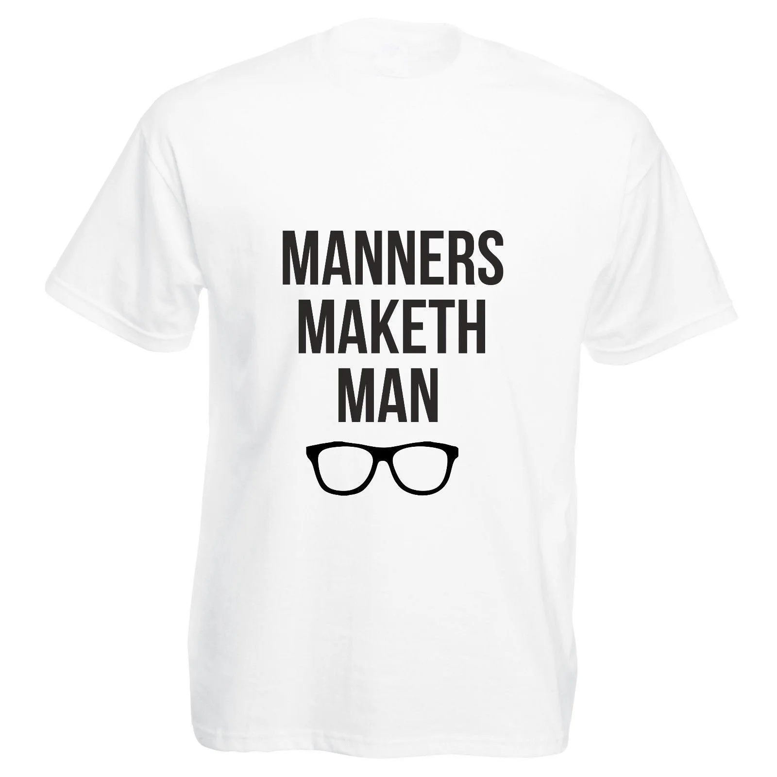 Манеры Maketh Man Kingsman Inspired Мужская футболка Топы Оптовая продажа на заказ