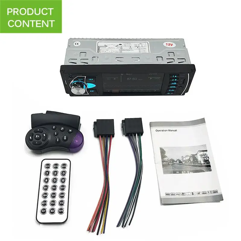 4 дюймовый TFT HD большой экран заднего вида Bluetooth Автомобильный плеер с поддержкой