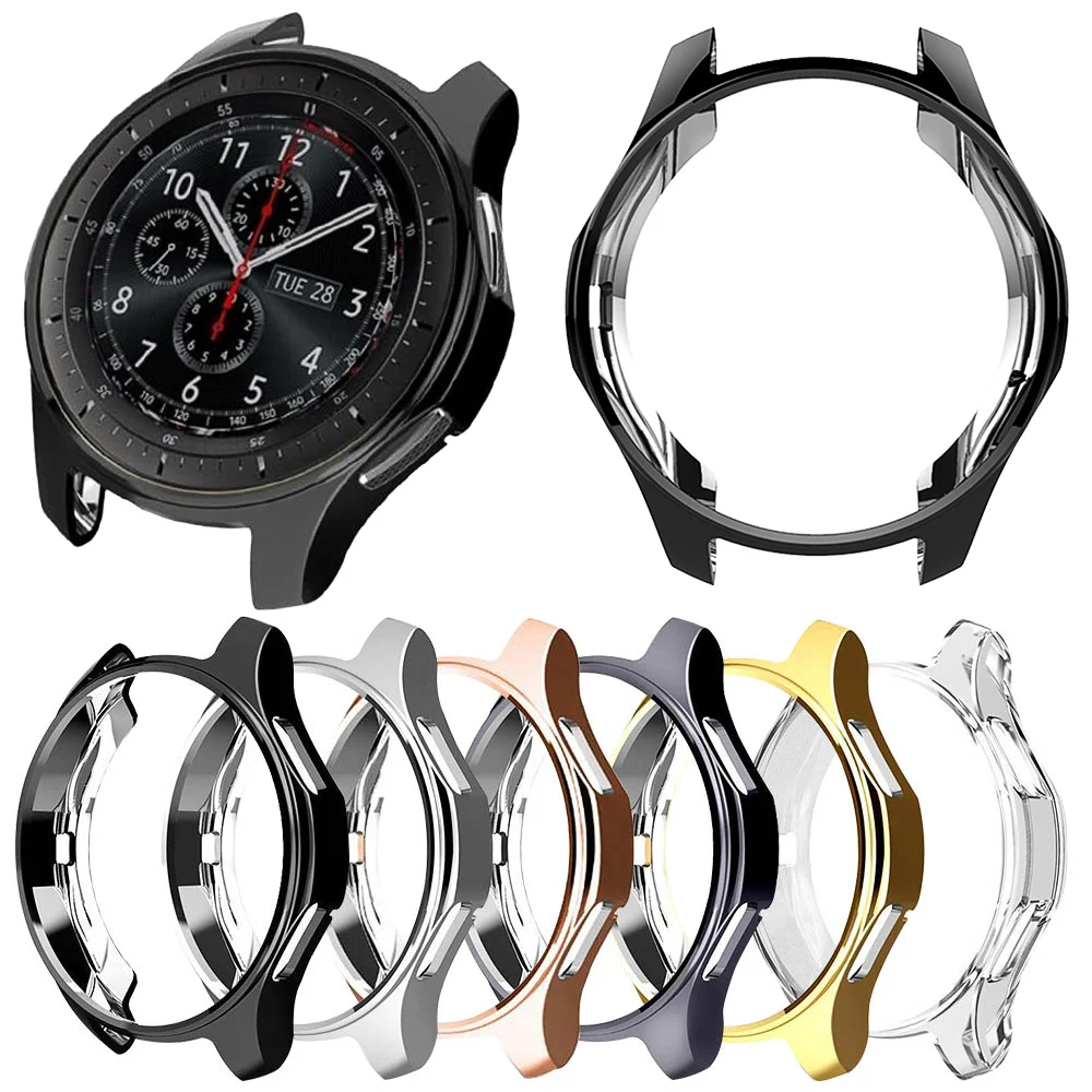 Защитный чехол для Samsung Galaxy Watch 3 41 мм 45 46 мм/42 мм/Active 2 1 легкий мягкий бампер из ТПУ
