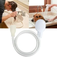new pet dog cat shower bath head multi functional tap faucet spray drains strainer hose sink washing pets hair