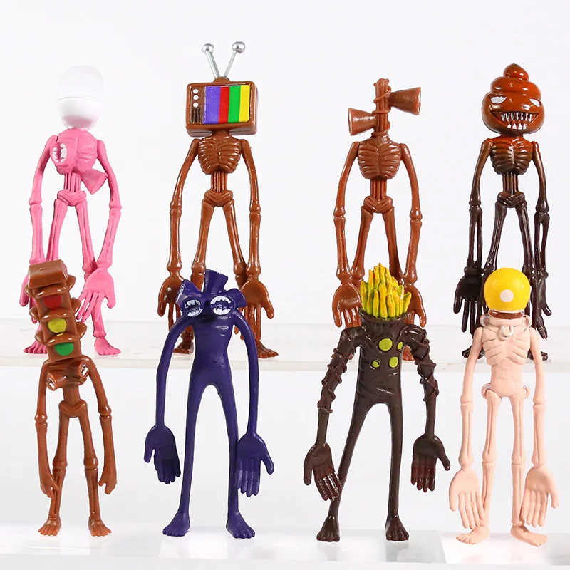 

New Scp Horror Foundation Movie Game Siren Head Toy PVC Figures Sirenhead Model Doll Toys For Kids Xmas Birthday Gifts