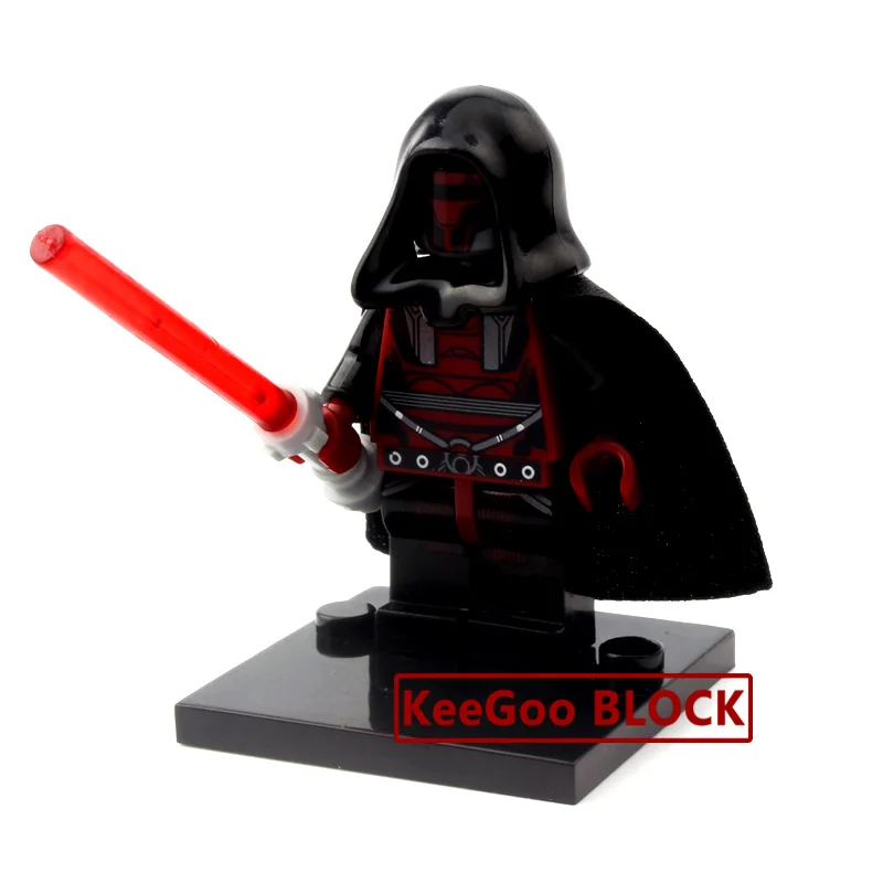 X104 Фигурки из Звездных Войн Leia Han Solo Yoda Luke Sith Lord Darth Vader Maul Revan Dooku Sidious, строительные блоки, кирпичи, игрушки - Цвет: X104