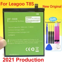 100  NEW Original 3080mAh BT-5508 Battery For Leagoo T8S Mobile Phone Stock High Quality  Tracking Code