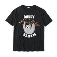 daddy sloth matching family shirts for menwomen shirts camisas hombre cotton tops t shirt classic funky comfortable tshirts