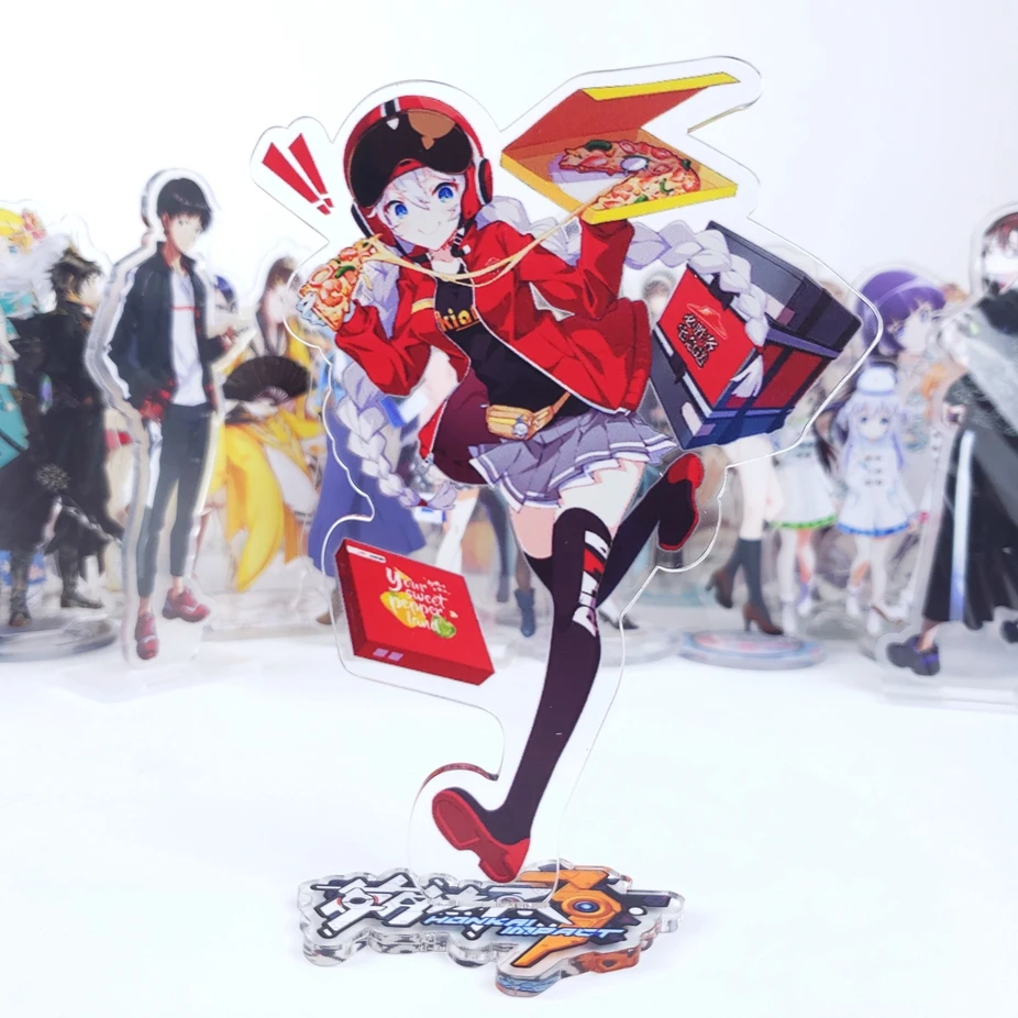 

Japan Anime Honkai_impact Cosplay Double Side Acrylic Stand Figure Model Plate Desk Decor