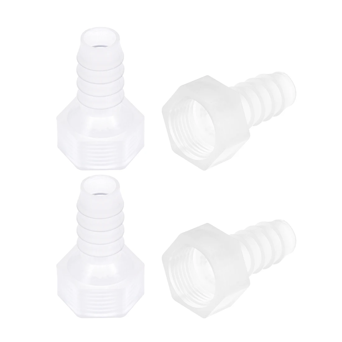 Uxcell штуцер для шланга из полипропилена мм x G3/8 переходник трубы с внутренней