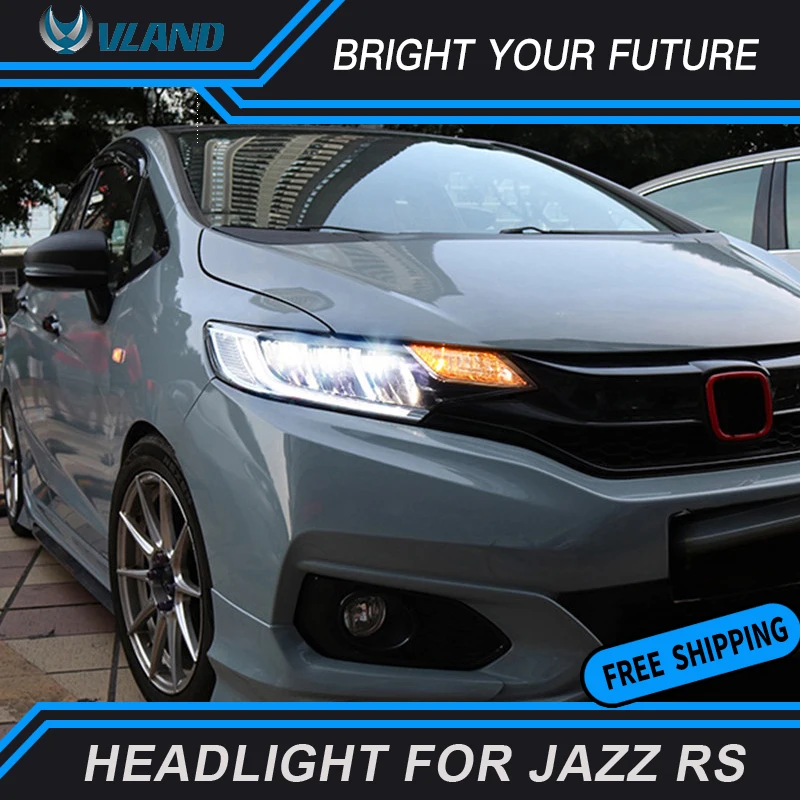 Новый Тип спереди светильник для джаз светодиодный головной 2014-2019 фара подходят