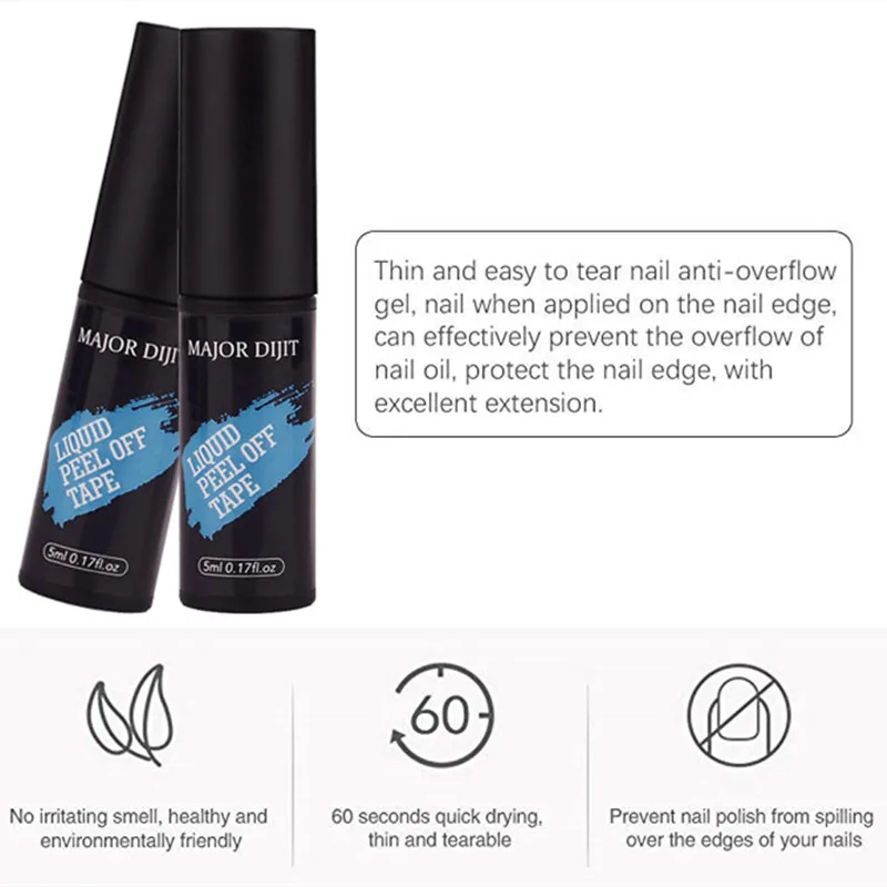 5 мл латексный Отшелушивающий клей для ногтей нетоксичный жидкий