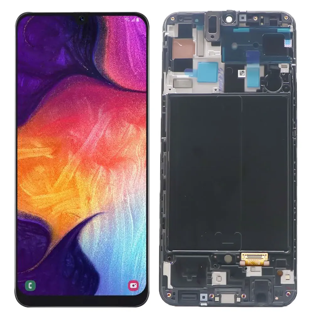 Pantalla Super AMOLED 100% original para Samsung Galaxy A50 SM-A505FN / DS A505 A505F / DS Pantalla LCD Digitalizador de pantalla t&aacute;ctil para Samsung A50 A505F Asamblea de pantalla lcd-5