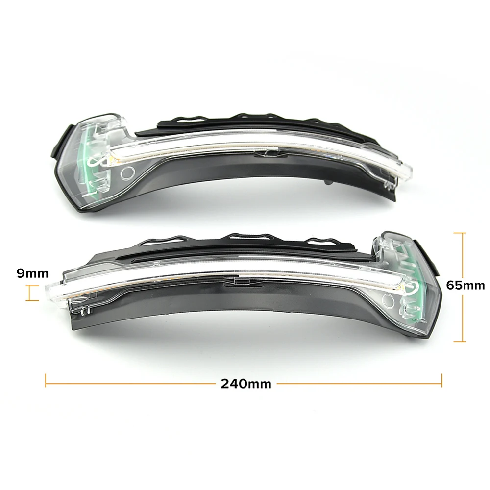 

For AUDI A3 S3 RS3 8V 2013 - 2018 2019 Car LED Dynamic Turn Signal Light Side Wing Rearview Mirror Indicator Blinker Lamp