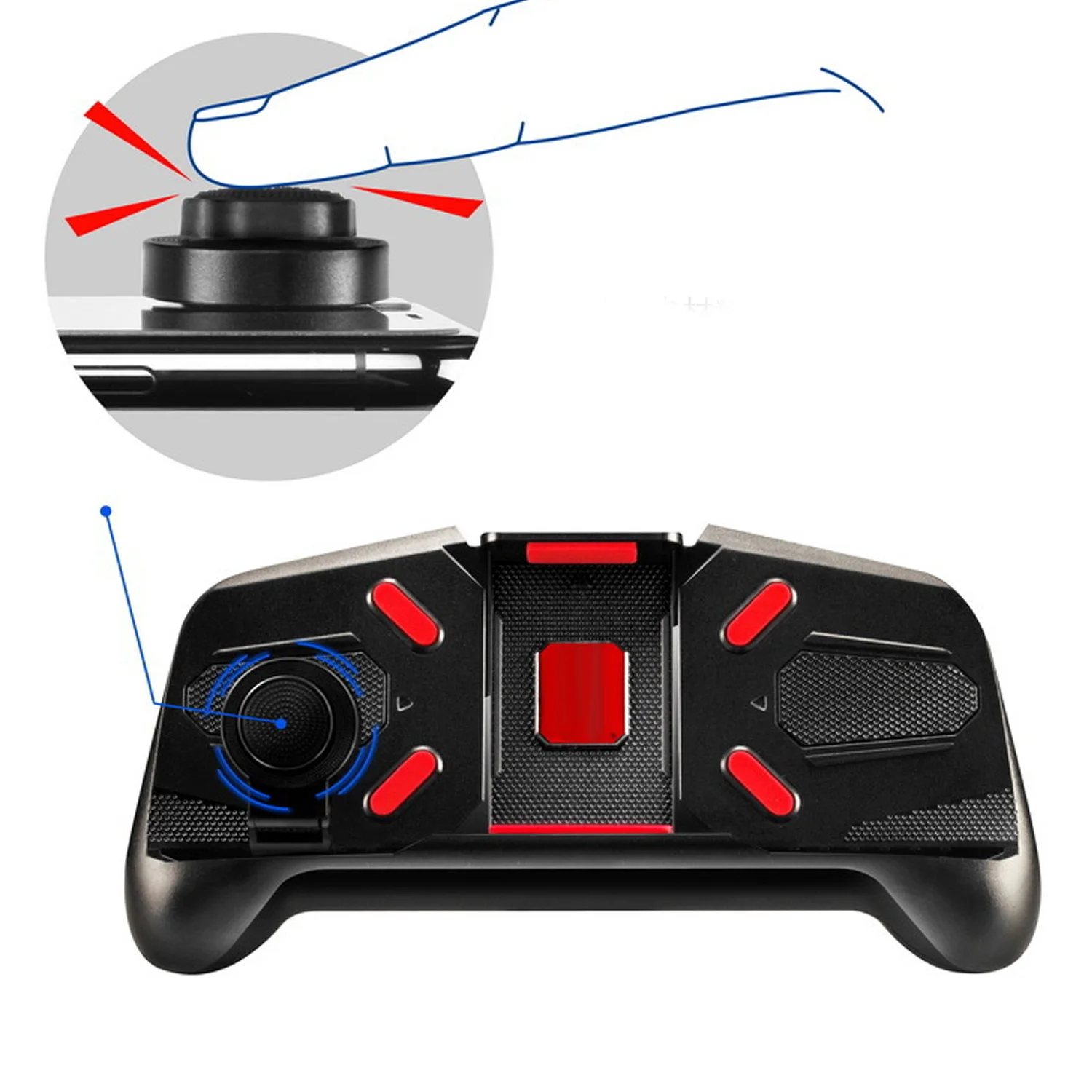 Bevigac Эргономичный игровой контроллер джойстик держатель для геймпада захват