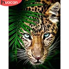 HUACAN алмазная живопись в форме леопарда с Вышивка крестом Алмазная вышивка мозаика с тигром домашний Декор наклейки на стену