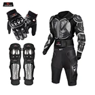 Мотоциклетная куртка WOSAWE, защитная Экипировка, гоночная броня для мотоциклистов, шорты, штаны, защита для колена и мотоциклетные перчатки