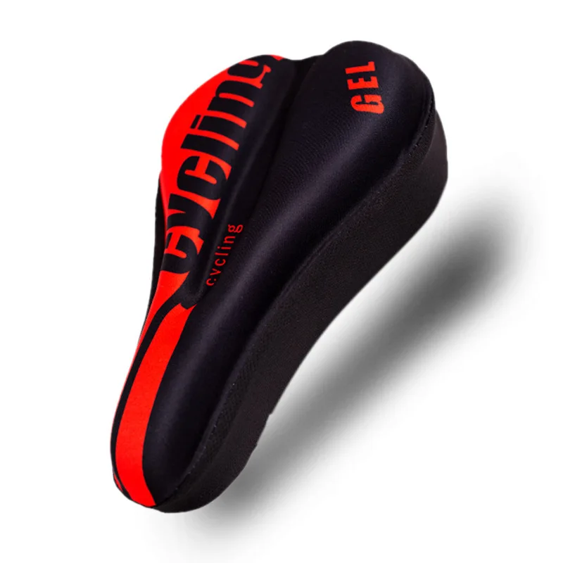 

Mountain Bike Cushion Cover Universal Silicone Thickened Road Bike Soft Foam Comfortable Car Seat Cover Riding Seat Cover