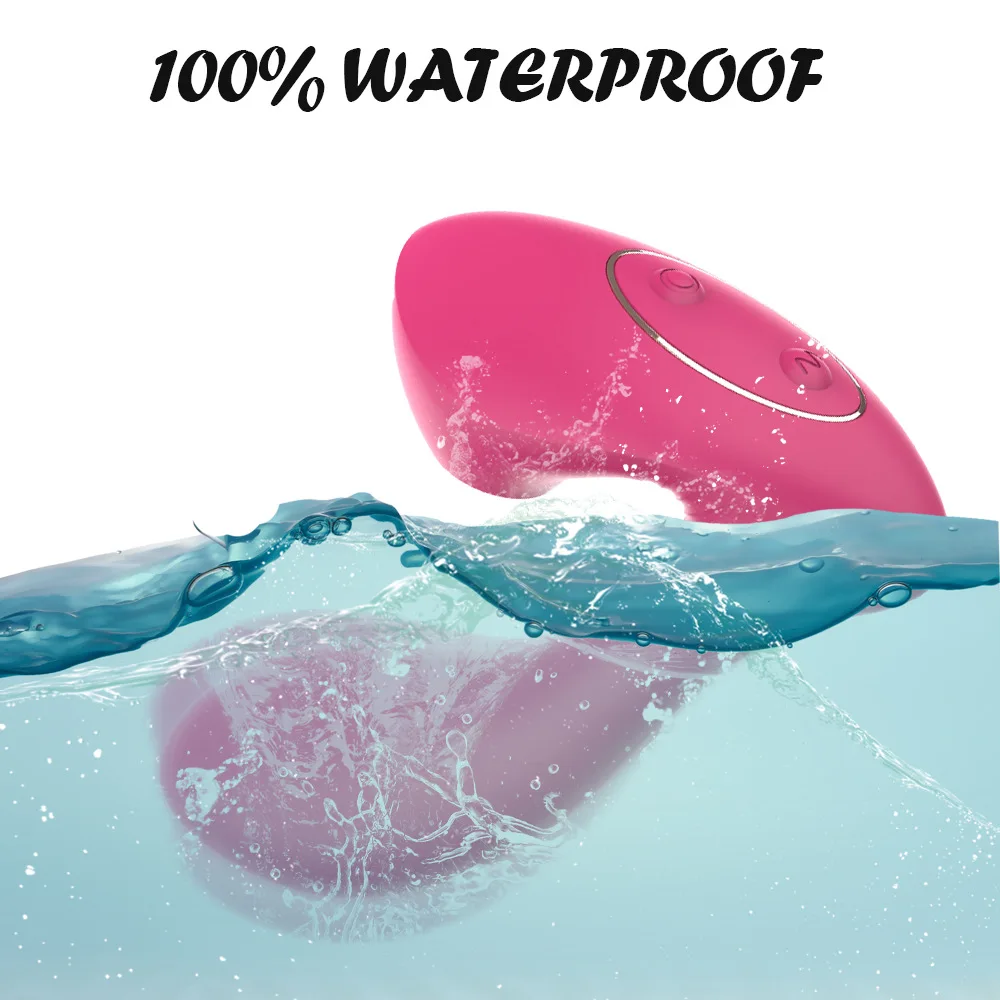 Взрывная Женская одежда сосание вибрирующее яйцо водонепроницаемый и бесшумный