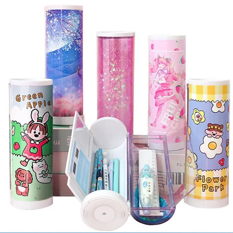 

NBX большой чехол для карандашей, милый пенал для учеников начальной школы, школьный пенал для мальчиков и девочек, канцелярские принадлежно...