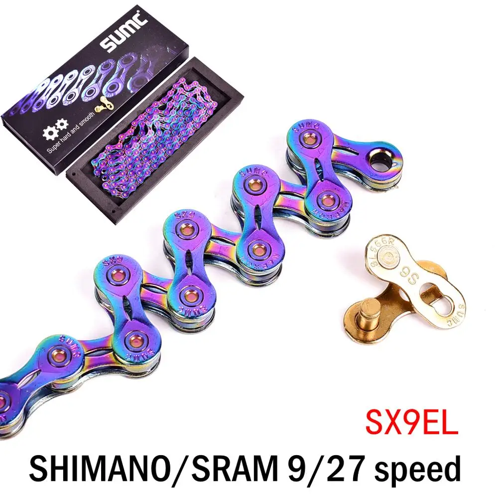 Цепь велосипедная SUMC X9/X10/X11/X12 для SHIMANO 8/9/10/11/12|Велосипедная цепь| |