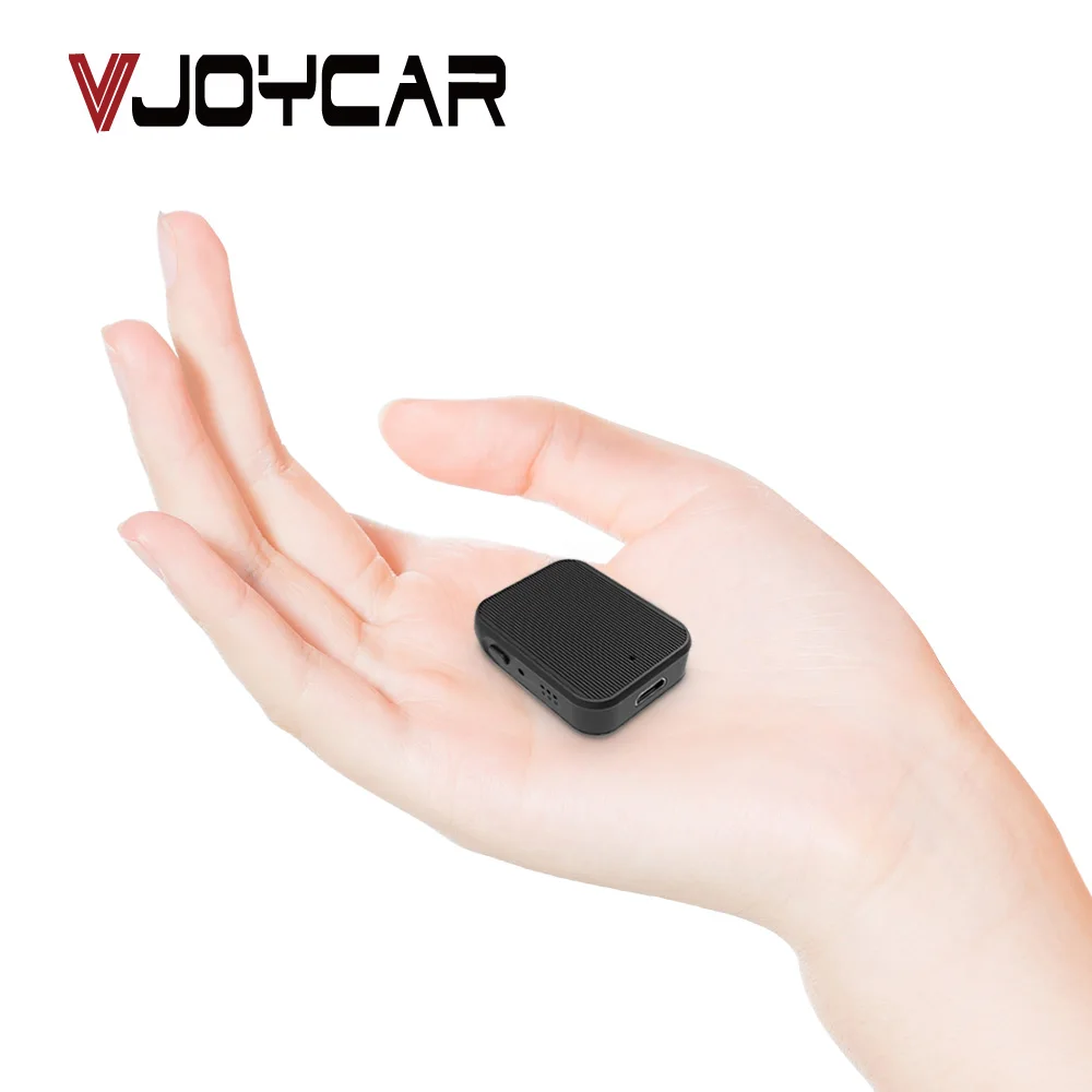 VJOYCAR записывающее мини-устройство аудио активированный Диктофон 35 часовая запись мощный магнит
