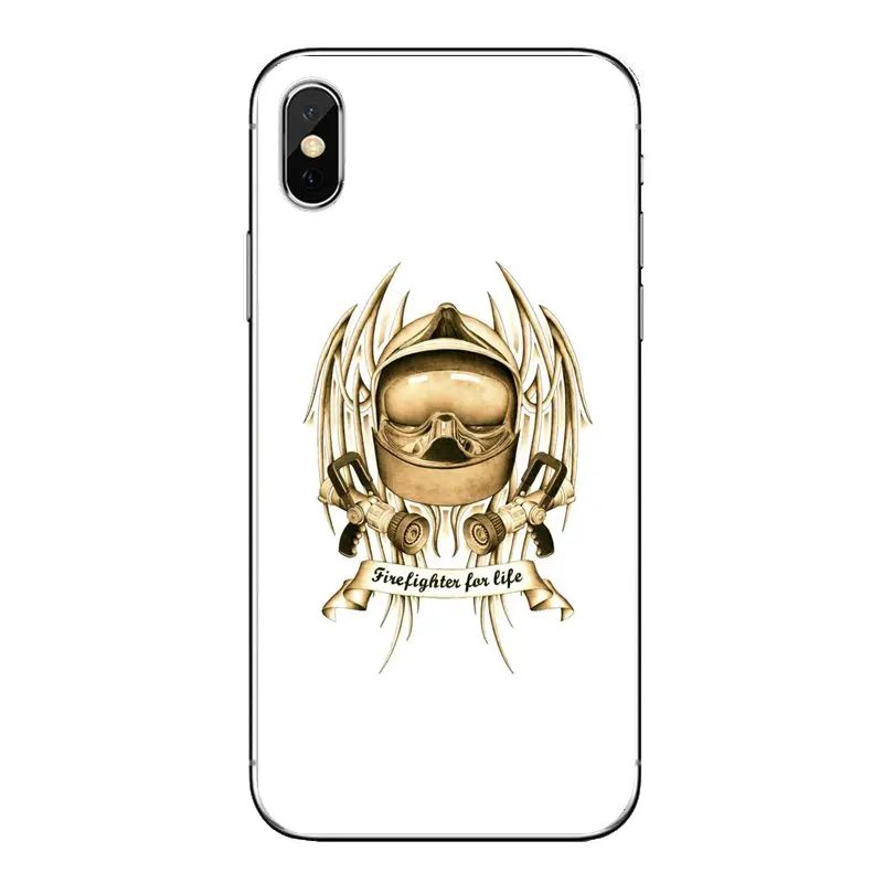 TPU Skin Case firefighter for life hero Poster For HTC One U11 U12 X9 M7 M8 A9 M9 M10 E9 Plus Desire 630 530 626 628 816 820 830 |