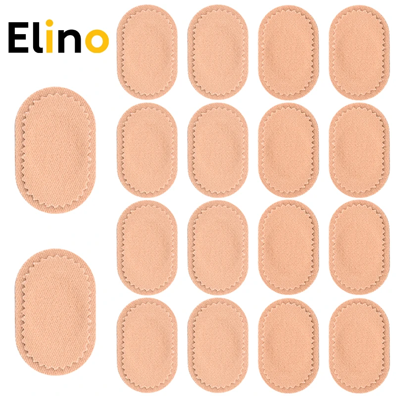 Elino 18 Pcs Foot Heel Stickers Cotton Foot Cushion Slip Resistant Anti Wear Shoe Stickers Feet Protector Pain Relieve Shoe Pads