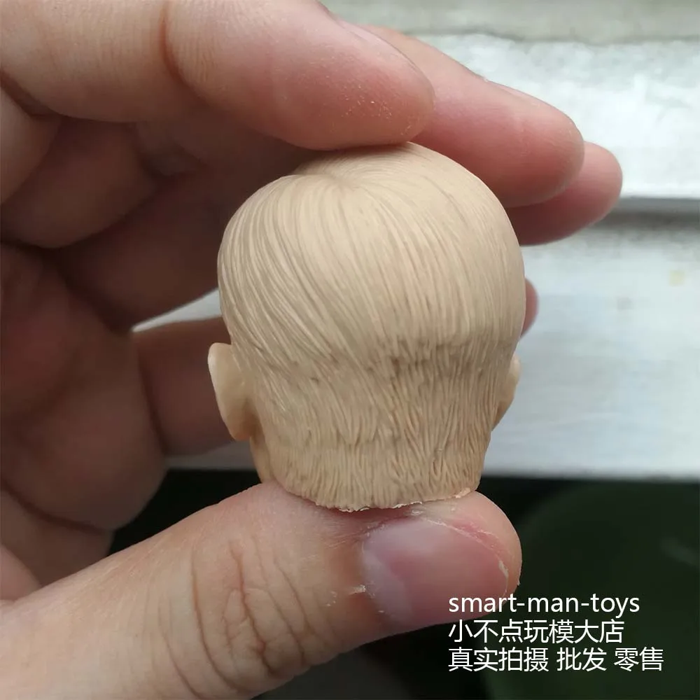 1/6 масштаб пустая голова Sculpt Jordan chan Неокрашенный Hongkong актер|Игровые фигурки и