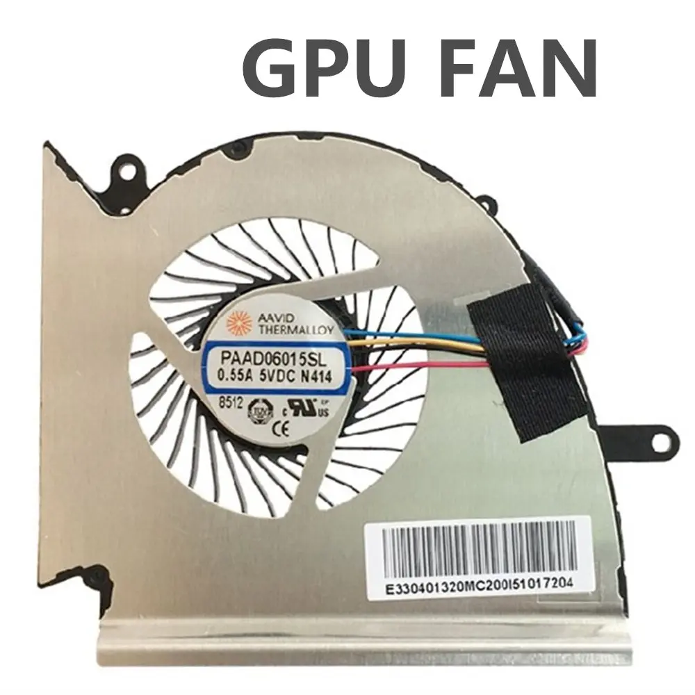 Новый радиатор CPU охлаждающий вентилятор GPU для MSI GE75 GP75 GE63 GP63 GL63 GV63 GE73 GL73 VR Raider 8SF 9SG
