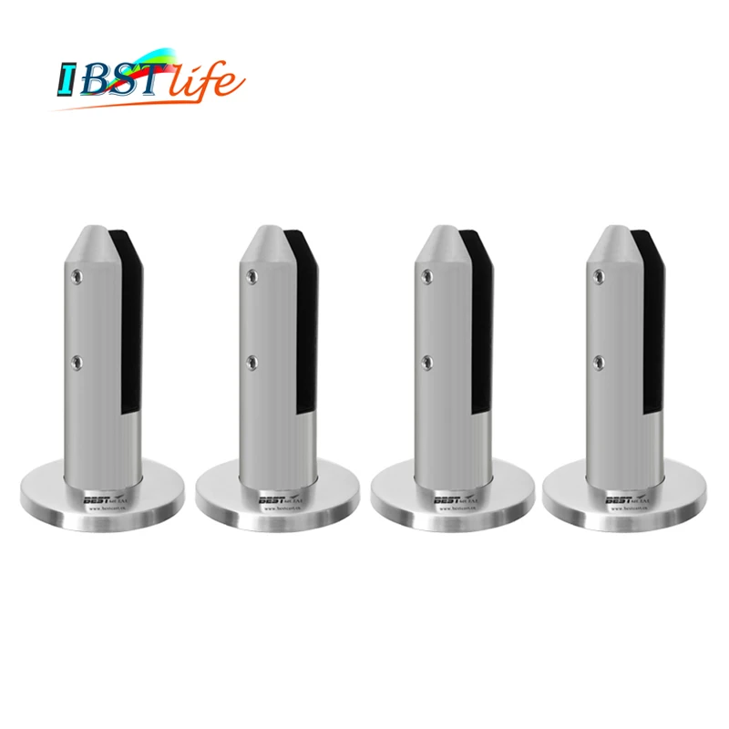 

Satin Polish 4 Pieces/Lot Duplex 2205 stainless steel glass pool fencing spigots supports barkets for glass garden