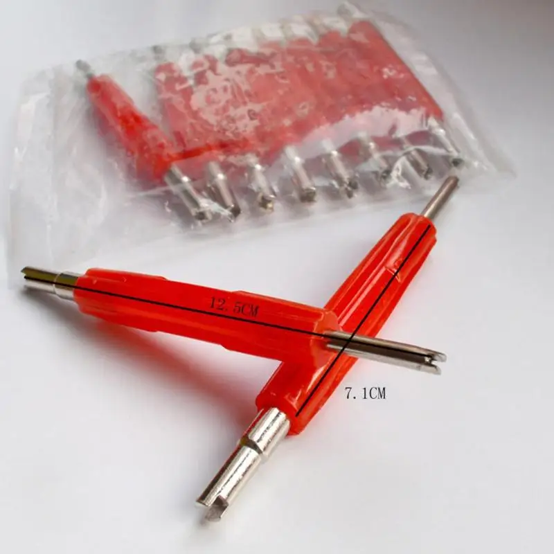 VODOOL нержавеющая сталь двойная головка автомобильных шин A/C шток клапана стержень