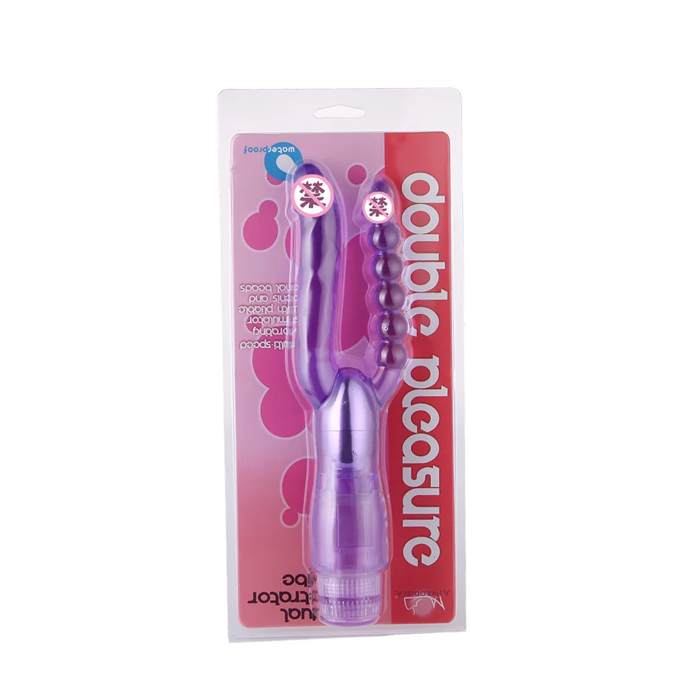 Женский G-spot анус двойной стимуляции AV палочка для мастурбации массаж Вибратор для взрослых