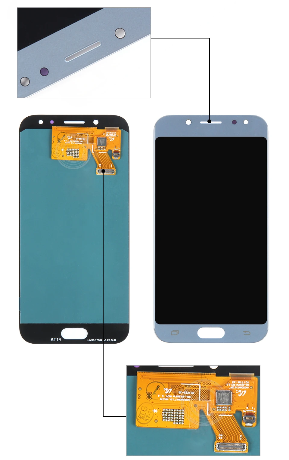 Супер AMOLED 5,2 сменный дисплей для SAMSUNG Galaxy J5 PRO J530 J530F lcd кодирующий преобразователь сенсорного экрана в сборе