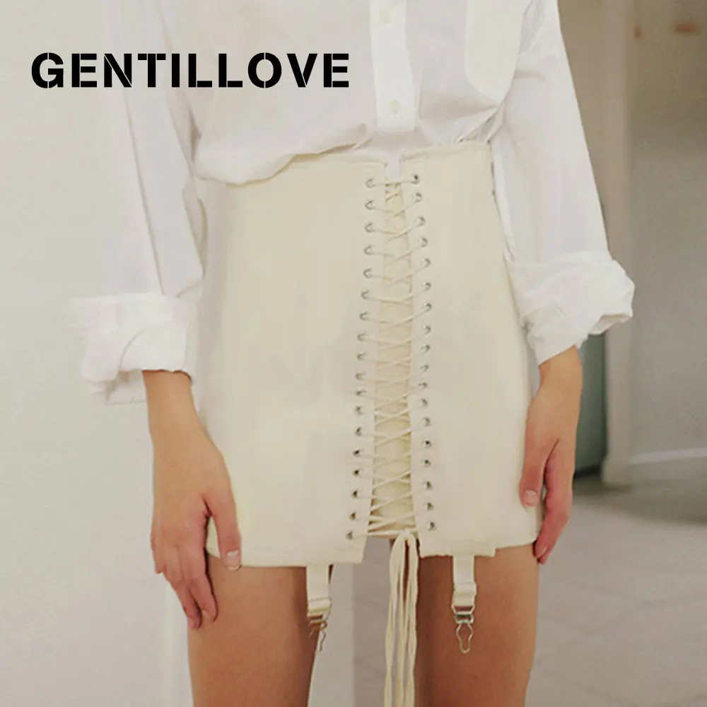 Gentillove элегантная мини-юбка с перекрестной повязкой сексуальная Офисная Женская