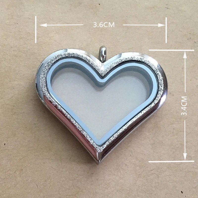 Плавающий Медальон новейшего дизайна из нержавеющей стали блестящий Магнитный