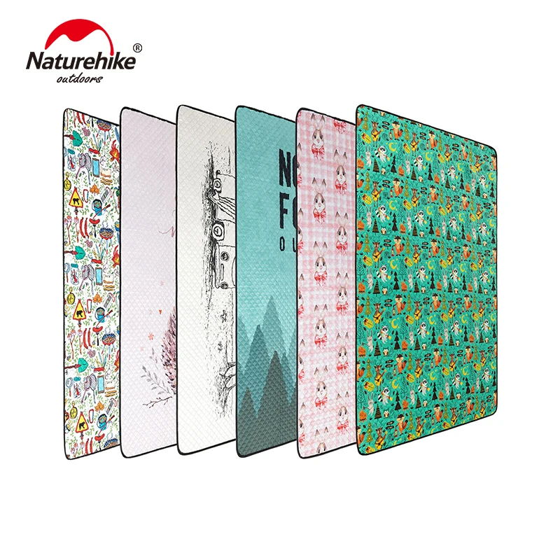 Складной коврик для пикника Naturehike 145x200 см Пляжное влагостойкое одеяло внешнее