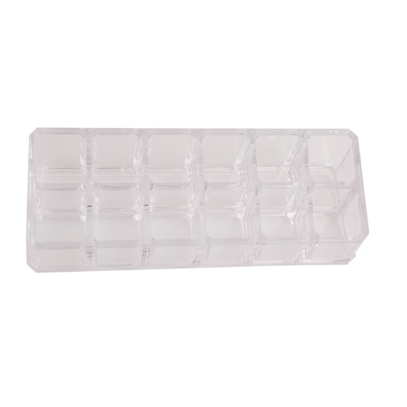 12 Маникюр для ногтей сетка полировки макияж стенд акриловый прозрачный