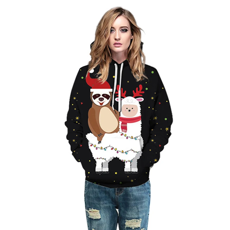 Женская толстовка с капюшоном и длинным рукавом большие размеры|Женские