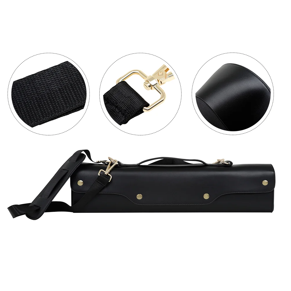 

1 шт. удобная сумка для переноски канавки, Портативная сумка для хранения канавки для защиты (черная)