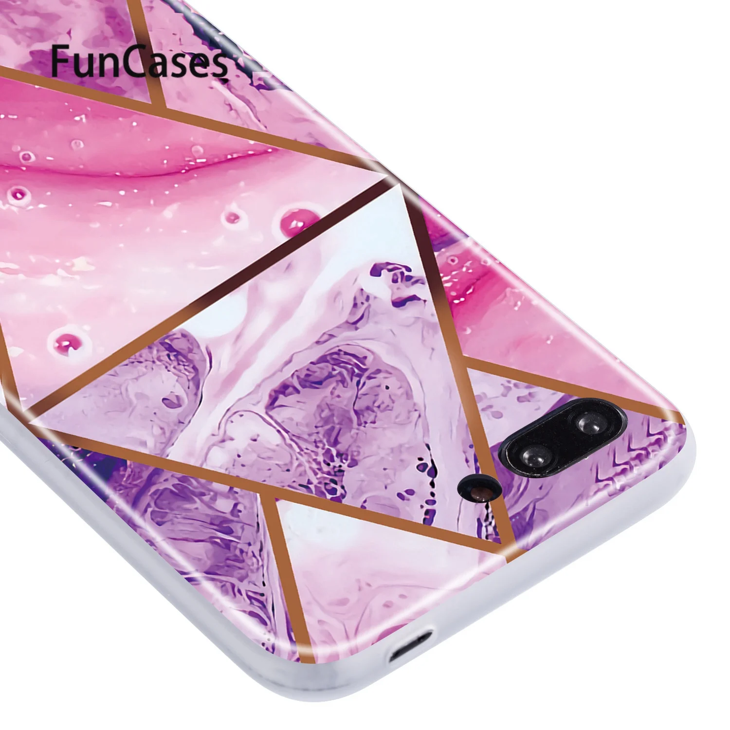 Флип Чехлы для huawei Honor 10 мраморные мягкие силиконовые чехлы крутые etui чехол